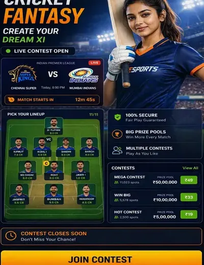 Plataformade3reaisbet (app de 3 reaisbet) fantasy cricket & matchday visual 3